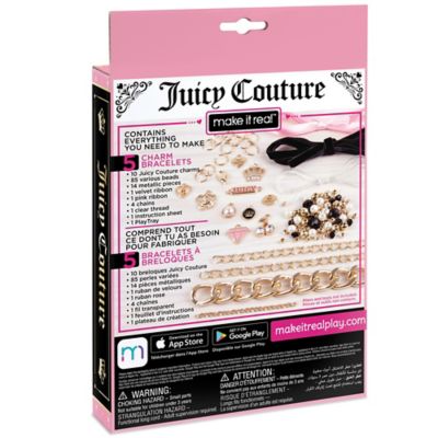 Image showing  Mini Chains and Charms Kit, Create 5 Unique Bracelets, Make It Real, 118 pc.