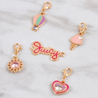 Image showing 6 th Juicy Couture Mini Crystal Sunshine Bracelets Kit, Create 5 Unique Charm Bracelets, Make It Real, 190 pc.