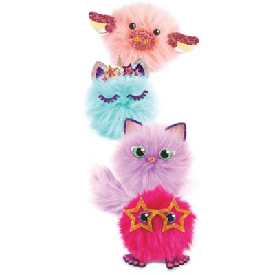 Image showing  DIY Cuddle Mob - Create 4 Pom Pom Characters, 36 Pieces, 1409