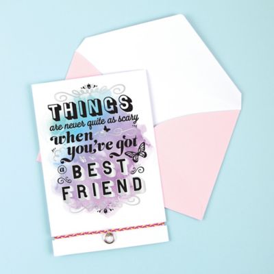 Image showing  DIY Jewelry & Art Gift Station - Create 8 Bracelets & Cards, 76 Piece Kit, 1518