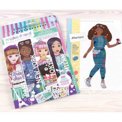 Image showing  Fashion Design Sketchbook: City Style - Includes 180 Stickers & Stencils, 3207