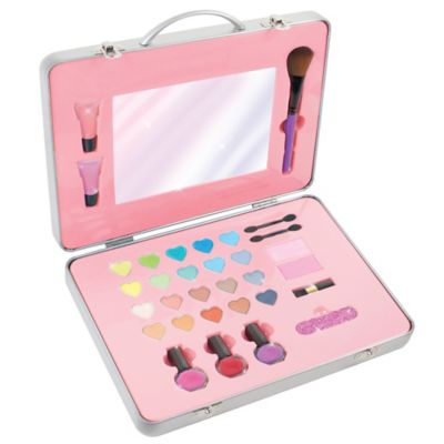 Image showing  Glam Makeup Set, Travel Hard Case, Tweens & Girls', All-in-One Cosmetic & Beauty Kit, 10 pc.