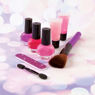 Image showing  Glam Makeup Set, Travel Hard Case, Tweens & Girls', All-in-One Cosmetic & Beauty Kit, 10 pc.