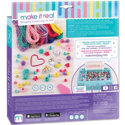 Image showing  Good Vibes Bracelet Kit, Create 5 Unique Cord Charm Bracelets, 54 pc.