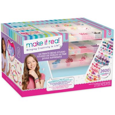 TARVOS Make It Real: Ultimate Bead Studio - 2733 Pieces, Includes Beads Cord & Jump Rings, 1701