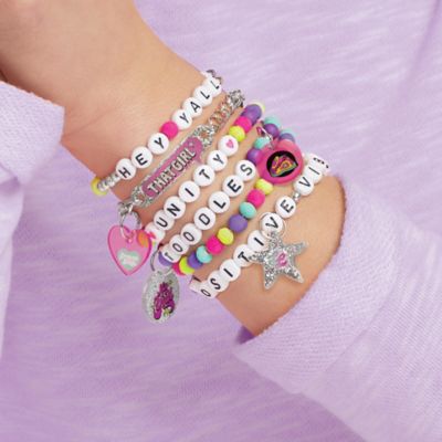 Image showing  That Girl Lay Lay Express Yo 'self - DIY Nail Art & Bracelets Kit - Create 6 Bracelets, Make It Real, 4514