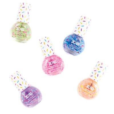 Image showing  Confetti Nail Polish Set, 5 Bottles, Tweens and Girls, Non-Toxic and Long-Lasting Polish
