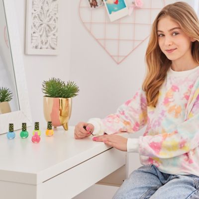 Image showing 7 th 3C4G Three Cheers For Girls Glow in the Dark Nail Polish Set, 5 Bottles, Make It Real