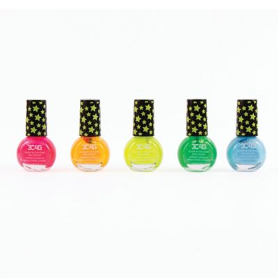 Image showing 8 th 3C4G Three Cheers For Girls Glow in the Dark Nail Polish Set, 5 Bottles, Make It Real