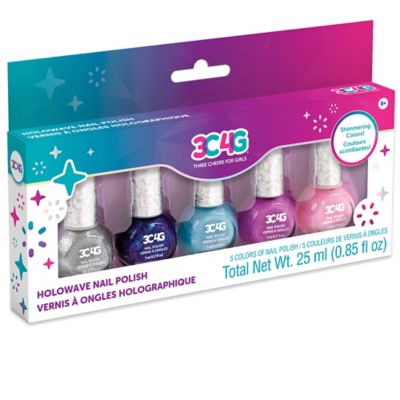 3C4G Three Cheers For Girls Holowave Nail Polish Set - 5 Bottles, Make It Real