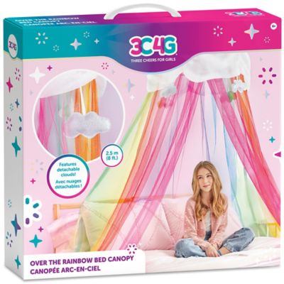 3C4G Three Cheers For Girls Over the Rainbow Bed Canopy - Make It Real