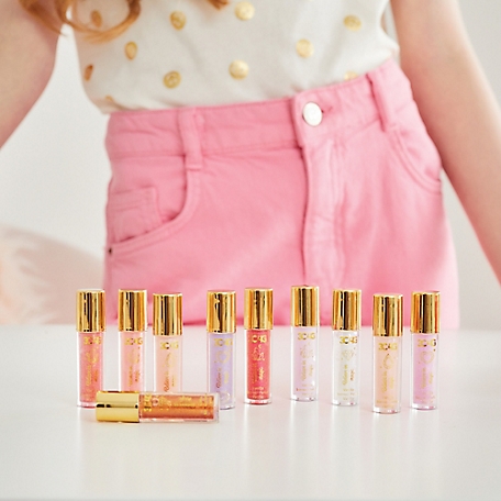 Three Cheers For Girls: Pink Gold: Mini Wand Lip Gloss Set, 42% OFF