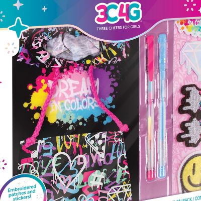 Image showing 6 th 3C4G Three Cheers For Girls Street Style Journal Set - 7 pc. Set, Teens Tweens & Girls, 160 Page Lined Journal, 12038