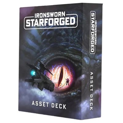 Modiphius Ironsworn: Starforged - Asset Deck - Rpg Accessory, 90 New Cards to Enhance Your Roleplaying Adventure
