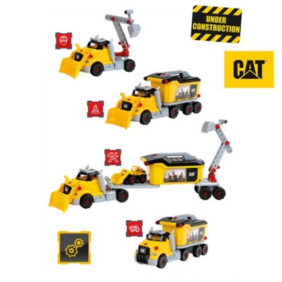 Image showing  23 pc. Screw Truck 4-in-1 Playset, Theo Klein, Assembly Construction Toy with Toolbox, Ages 3+