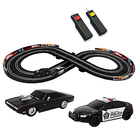 Fast & Furious Furious: Speed Chase Racetrack Slot Car Set - Officially Licensed, 8-102011FF