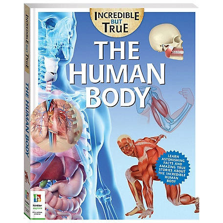 Parragon Books Incredible But True: the Human Body - Kids Hardcover Book, Learn About Biology, Stem for Kids Aged 7-12, 9.78E+12