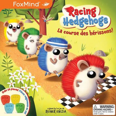 Image showing 7 th FoxMind Games Racing Hedgehogs Family Logical Thinking and Math Board Game, Granna, 3-5 Players, 30 Minutes, Ages 6+
