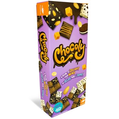 FoxMind Games Chocoly - Foxmind Games, Granna Yummy Series, 2-4 Players, 15 Mins, Kids Ages 8+, CHOCO-BIL
