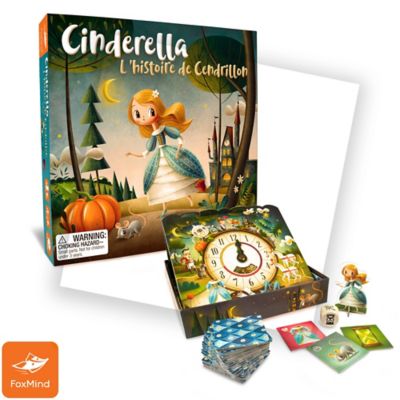 Image showing  Cinderella - Foxmind Games, Granna Fairytale Series, Tile-Laying Boardgame, 1-4 Players, 20 Mins, Ages 4+
