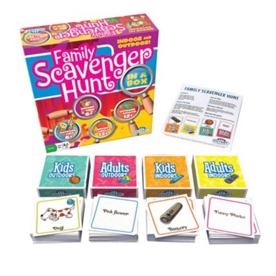 Image showing  Family Scavenger Hunt in a Box - Updated Version, Outset Media, 2+ Players, Kids & Adults Ages 6+, 11179