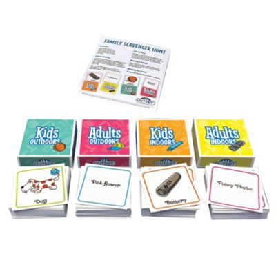 Image showing  Family Scavenger Hunt in a Box - Updated Version, Outset Media, 2+ Players, Kids & Adults Ages 6+, 11179