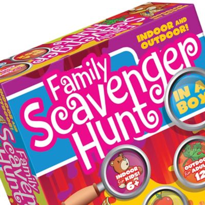 Image showing 6 th Outset Media Family Scavenger Hunt in a Box - Updated Version, Outset Media, 2+ Players, Kids & Adults Ages 6+, 11179