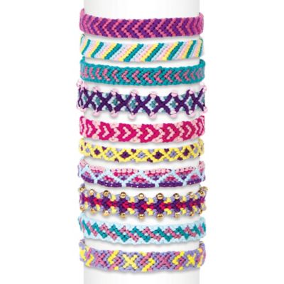 Image showing 3 th Make It Real Friendship Bracelet Maker, Create 20 Bracelets, Deluxe Friendship Bracelets Made Easy