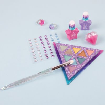 Image showing  Mystic Crystal Makeup Kit - 9 pc. Tween Cosmetic Set, Sparkle Head to Toe, Rings-Eyes-Lips-Nails