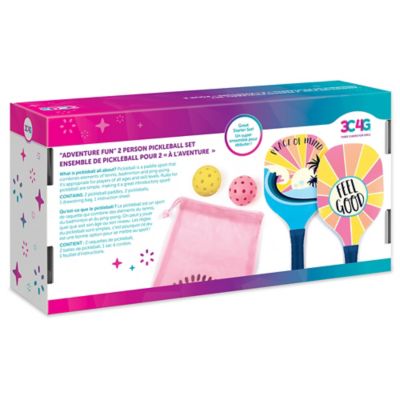 Image showing  Adventure Fun: 2 Person Pickleball Set, Drawstring Dag Included, 21015