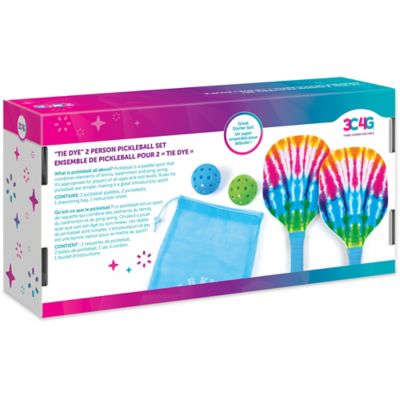 Image showing ' Tie Dye 2 Person Pickleball Set, Drawstring Dag Included, 21016