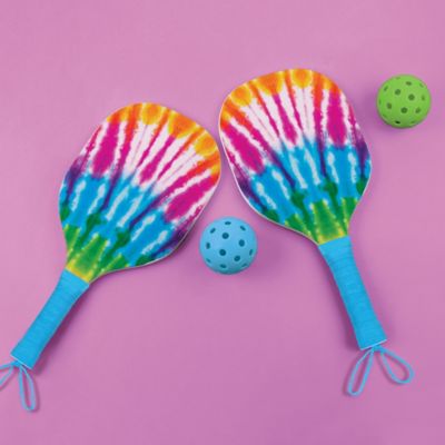 Image showing ' Tie Dye 2 Person Pickleball Set, Drawstring Dag Included, 21016