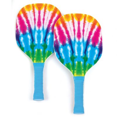 Image showing 6 th 3C4G Three Cheers For Girls' Tie Dye 2 Person Pickleball Set, Drawstring Dag Included, 21016