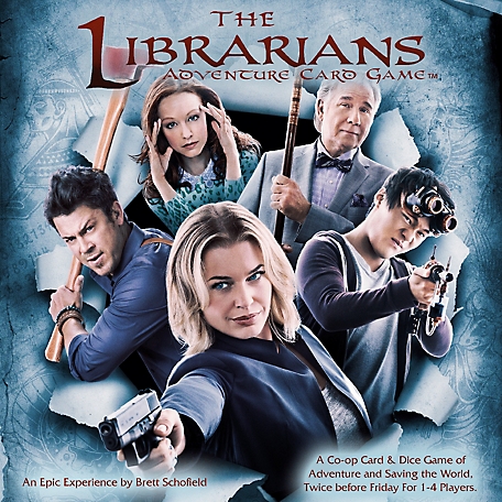 Everything Epic The Librarians: Adventure Card Game, Play Co-Op Or Solo 1-4 Players