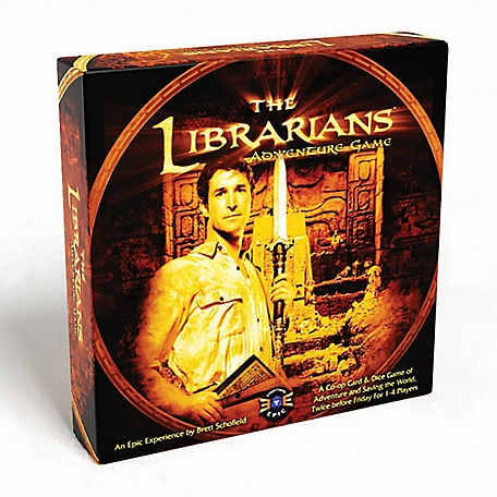 Everything Epic The Librarians: Adventure Card Game: Quest for The Spear - Expansion 1, Play Co-Op Or Solo 1-4 Players