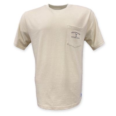 Image showing 0 th Yellowstone Men's Pocket Short-Sleeve T-Shirt