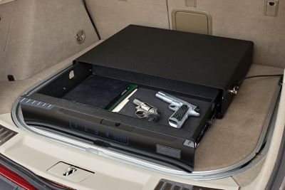 Image showing  Electronic Lock Under Bed Safe, Medium, 26 in. x 20 in. x 5 in.