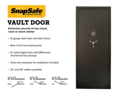 SnapSafe Vault Door (32 in. x 80 in.), 75416