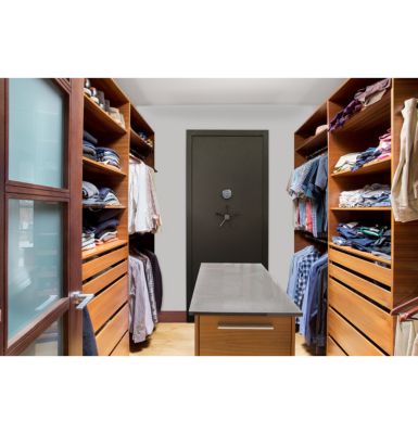 Image showing  Electronic Lock Premium Vault Door, 36 x 80in., Dark Grey