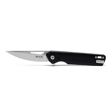 Buck Knives 269 Infusion Folding Pocket Knife, Black Aluminum, 0269BKS1-C