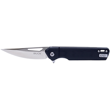 Buck Knives 269 Infusion Folding Pocket Knife, Black Aluminum 