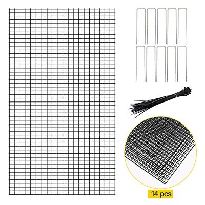 Image showing 7 th Aivituvin Bottom Extension Wire Mesh for Chicken Coops, 14 pc., AIR84