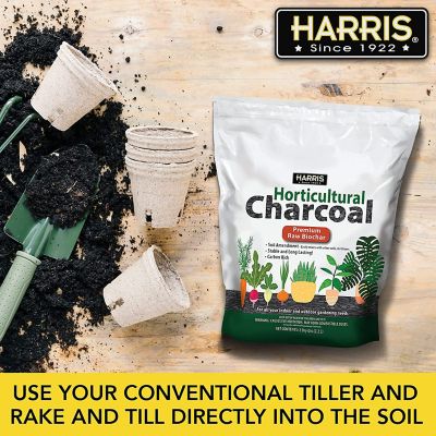 Image showing 5 th Harris 2 qt. Horticultural Charcoal, Premium Biochar Soil Amendment for Plants and Terrariums
