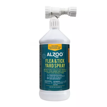 Alzoo Herbal Garden Spray 32 oz. Dog Flea & Tick Sprays Wipes & Powder