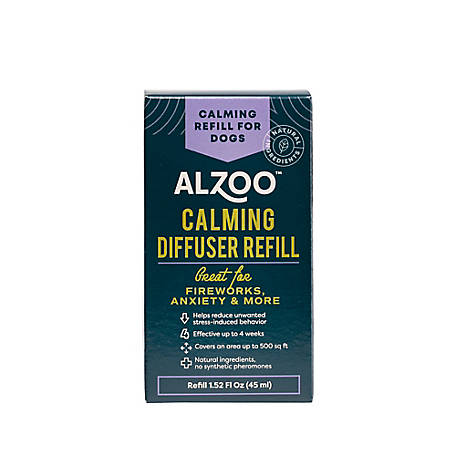 Alzoo Calming Plug-in Refill for Dogs, 1.52 oz.