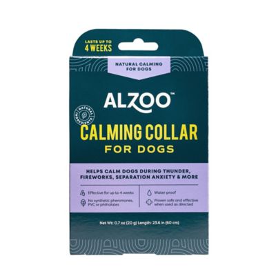 Alzoo Plant Based Dog Calming Collar, 23.6 in.