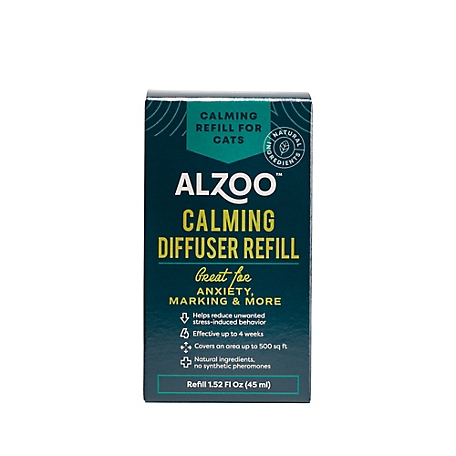 Alzoo Calming Plug-In Refill for Cats, 1.52 oz.