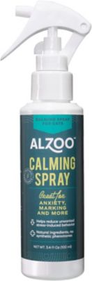 Alzoo Plant Based Calming Spray for Cats, 3.4 oz.