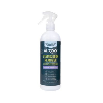 Alzoo Plant Based Stain and Odor Remover Lavender Vanilla Scent, 16 oz.