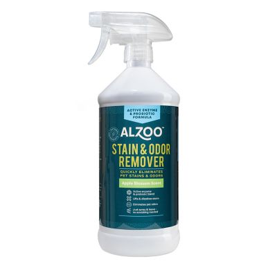Alzoo Plant Based Stain and Odor Remover Apple Blossom Scent, 16 oz.